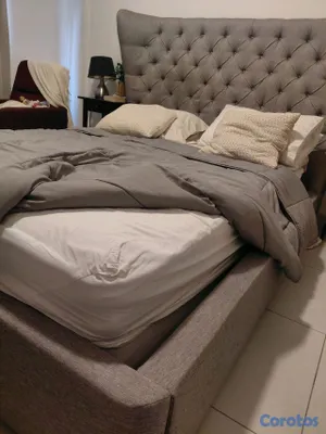 muebles y colchones - Juego de cama queen  4