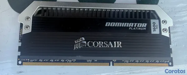 computadoras y laptops - 32GB en 4 memorias de 8GB marca Corsair Dominator Platinum  2