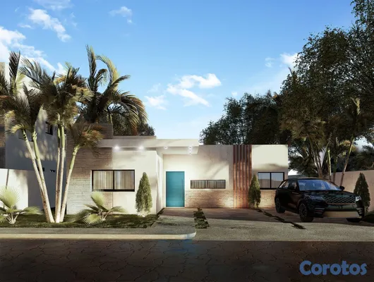casas - Blisstrails at Vista Cana · Villa Yellow Buganvill 2