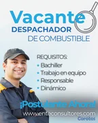empleos disponibles - DESPACHADOR DE COMBUSTIBLE T1 - LA ROMANA