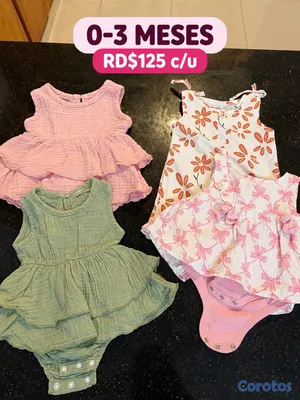 ropa y zapatos - 50+ piezas ropa niña 0-9 meses 3,500 12