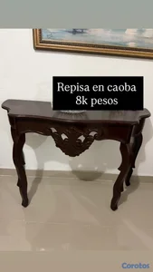 Repisa en CAOBA como nueva 
