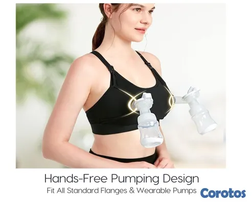 ropa para mujer - Set de sostenes de lactancia y para pumpear marca  5