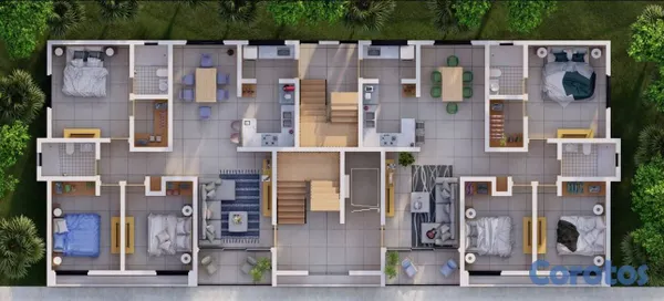 apartamentos - Apartamentos En Venta En Los Alamos  7