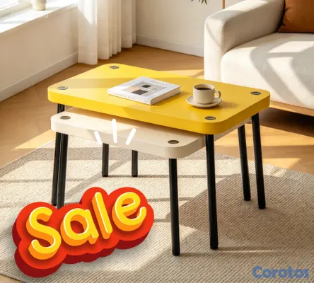 muebles y colchones - Mesa Auxiliar moderna para sala  3