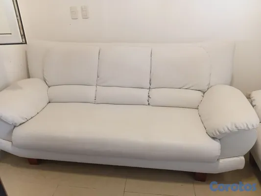 muebles y colchones - muebles en vinil en super buen estado  4