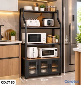 Estante de cocina 

Medidas: 80x34x165cm.

