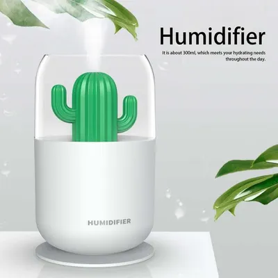 decoración y accesorios -  Humidificador Mini USB Cactus hogar dormitorio pulverizador de aire salud 2