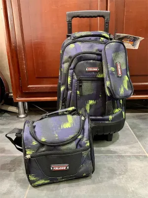 accesorios - Set de mochilas de niños con ruedas, excelente calidad. AL POR MAYOR Y DETALLE 3