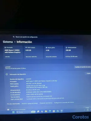 computadoras y laptops - VENDO LAPTOP HP VICTUS 15 PRÁCTICAMENTE NUEVA OJO LEER 👇🏽 3