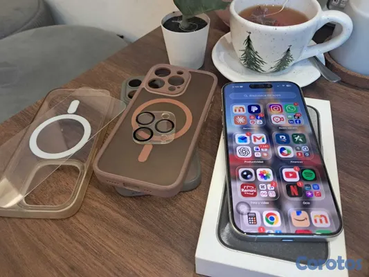 celulares y tabletas - VENDO EQUIPO IPHONE 15PRO - POR CAMBIO DE TEGNOLOG 4