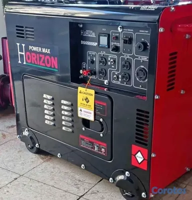plantas e inversores - Planta eléctrica 7.5KVa semi silenciosa diésel 110 220V cerrada  2