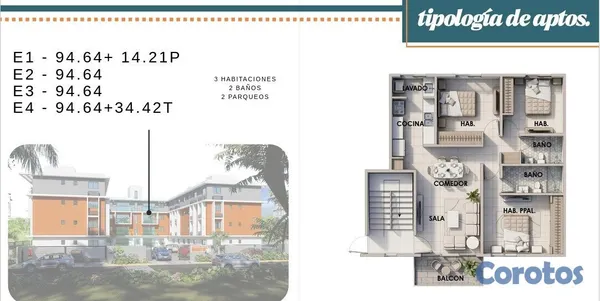 apartamentos - Proyecto en 📍 𝗦𝗮𝗻 𝗜𝘀𝗶𝗱𝗿𝗼, próximo a la Av. Ecológi 8