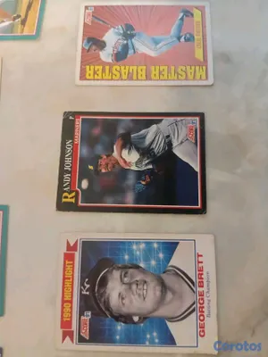 hobby y coleccion - vendo tarjeta de béisbol Score de 1990 son 82 unidades  4