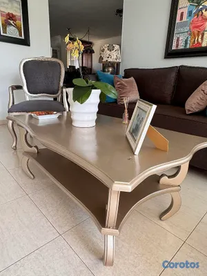 muebles y colchones - Juego de Muebles en Caoba 4