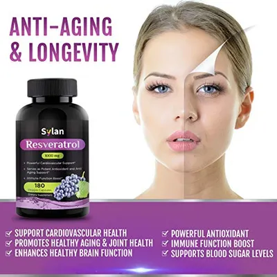Salud y Equipamiento Médico - Resveratrol 1000 Mg Potente 180 Capsulas 2