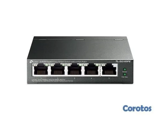 accesorios para electronica - SWITCH 5 PUERTOS TP-LINK TL-SG105PE, NO ADMINISTRABLE/DESKTOP, 5 PUERTOS GIGABIT 3