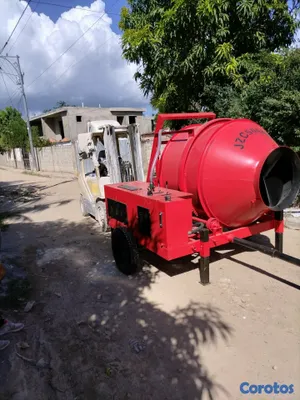 construccion e industrial - Bomba de arrastre y trompo de hormigón  3