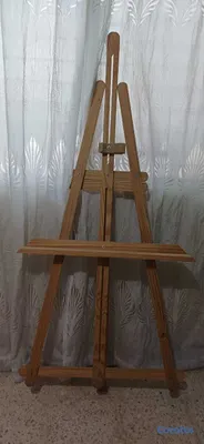 arte y antigüedades - Caballete de Madera para Pintura / Exhibición. 5