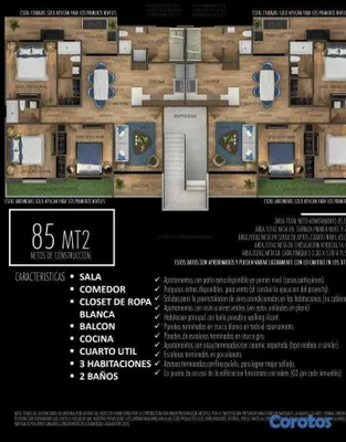 apartamentos - Hermosos apartamentos en venta. 8