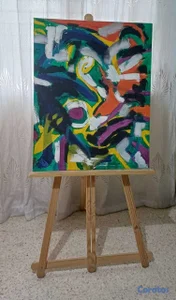 Caballete de Madera para Pintura / Exhibición.