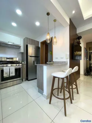apartamentos - Hermoso apartamento amueblado en venta. 9