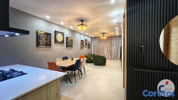 apartamentos - Apartamento en renta totalmente amueblado en Ciuda 15