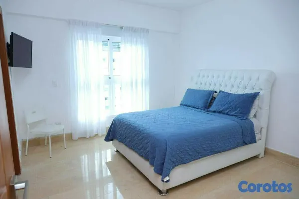apartamentos - Apartamento en Alquiler (220mts2) de 3 habitaciones en el Sector Los Cacicazgos 6