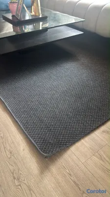 decoración y accesorios - alfombra gris  3