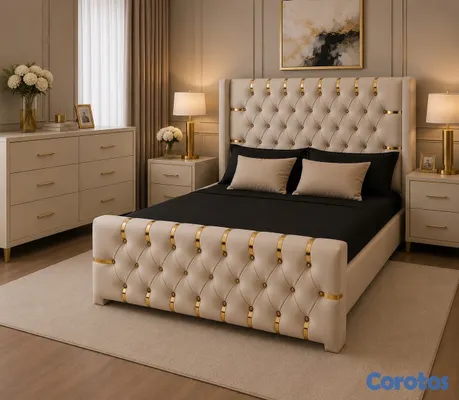 muebles y colchones - JUEGO DE HABITACIÓN MODERNO 2