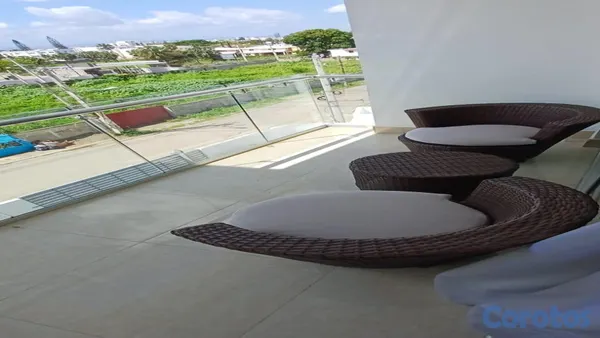 apartamentos - Apartamento amueblado con rooftop privado en Brisas Del Este 7