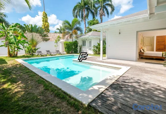 casas vacacionales y villas - ¡Villa Lujosa a 2 Minutos a Pie de Playa Las Ballenas! 🏖️ DR 🇩🇴 4