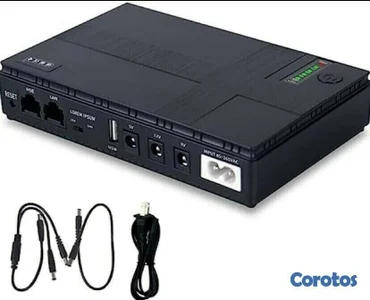 Mini UPS 15000 mAH con salida de voltaje 5v, 9v y 12 voltio