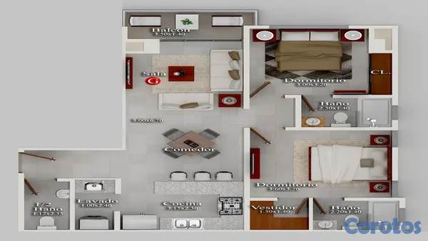 apartamentos - En Venta Apartamentos en la Julia de 1 y 2 habitaciones 8