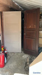 puertas de caoba 82x29 y 81x37.5