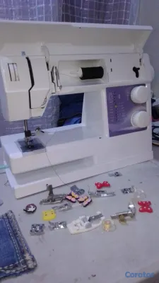 arte y antigüedades - Máquina de coser Husgvarna viking Emma  3