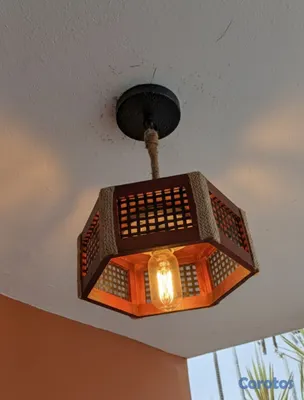 decoración y accesorios - Lámparas e iluminación, para sus galerias, terrazas, salas y mas 6