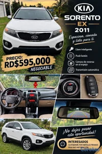 kia sorento 2011 ex 
