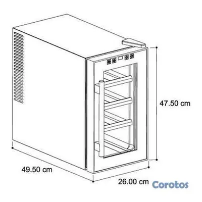 electrodomesticos - VINERA GRS para 8 botellas - Nueva en su caja sell 3