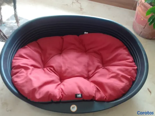 animales y mascotas - Perro feliz!! Cama y cojin para perro mediano 2