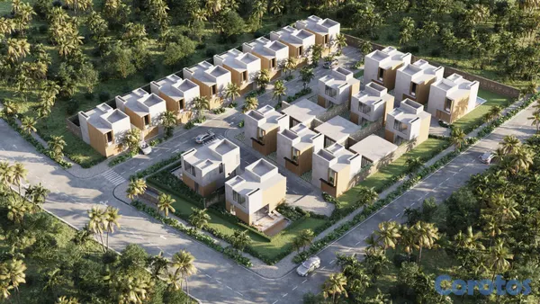 casas vacacionales y villas - VISTA CANA, VILLAS 3 HABITACIONES EN PUNTA CANA 6