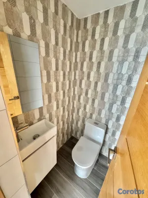 apartamentos - vendo nuevo en el millón una habitación 1.5 baños parqueo balcón lokert  6
