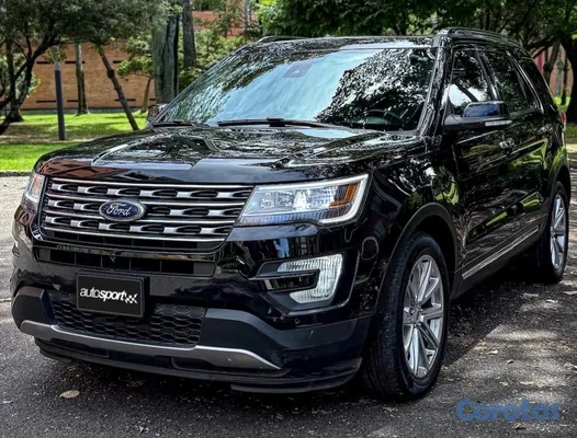 jeepetas y camionetas - Vendo Ford Explorer 2017 limited doble techo panorámico la full  2