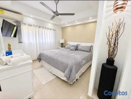apartamentos - ALQUILER APARTAMENTO FINAMENTE AMUEBLADO EN BELLA  5
