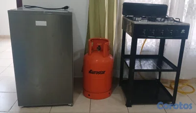 Se vende nevera ejecutiva y estufa con su tanque, el precio incluye todo