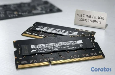 Kit 8GB (2x4GB) Memoria RAM DDR3L 1600MHz