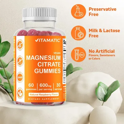 Salud y Equipamiento Médico - Gomitas De Citrato De Magnesio 600mg 60gomitas Vitamatic 5