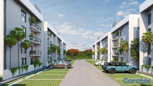 apartamentos - Apartamento en venta en Paseo Framboyán, Autopista Duarte, Santiago 3