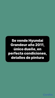 carros - Hyundai Grandeur 2011 Q-270, GLP, 89,300 km, precio excelente. 9