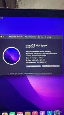 computadoras y laptops - macbook pro 15 2015 negociable  3